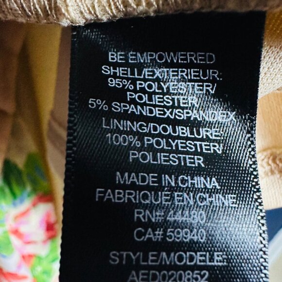 AFRM Women’s Floral Print Mini long Sleeve Dress Size Medium - Picture 11 of 12